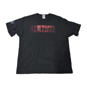 VINTAGE Tool Shirt Mens XL Black California Republic Bear Band Concert Tour Y2K